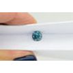 Loose Round Shaped Blue Diamond 1.00 Carat SI1
