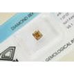 Loose Diamond Rectangular Princess IGI Certificate Fancy Brown VS1 1.07 Carat
