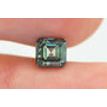 Asscher Diamond Fancy Blue Color 1.01 Carat VVS1