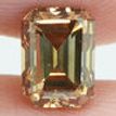 Emerald Cut Diamond Fancy Brown 1.16 Carat VVS1