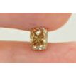 Cushion Cut Diamond Fancy Champagne Color 1.05 Carat VS2