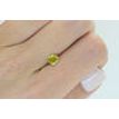 Cushion Diamond Fancy Yellow VS2 Certified 1.01 Carat