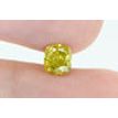 Cushion Diamond Fancy Yellow VS2 Certified 1.01 Carat