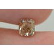 Cushion Shape Diamond Fancy Champagne Loose SI2 Certified Enhanced 1.03 Carat