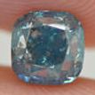 Cushion Shape Diamond Fancy Blue SI2 1.01 Carat