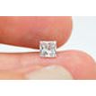 Loose Princess Diamond 0.91 Carat D/SI1