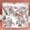 Loose Princess Diamond 0.91 Carat D/SI1