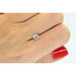 Princess Cut Diamond G Color SI1 Certified 0.99 Carat