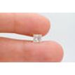 Princess Shape Diamond Loose 0.90 Carat F/SI2 Certified Natural Enhanced Real