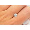 Natural Round Cut Diamond Loose 0.95 Carat D/SI1