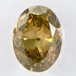 Brown Oval Diamond 1.00 Carat SI2 IGI Certificate