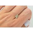 Oval Cut Diamond Fancy Yellow Brown 1.00 Carat SI1 GIA Certificate
