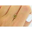 Pear Shape Diamond Fancy Brown Yellow Color 1.02 Carat Polished SI1 GIA Certificate