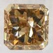 Radiant Cut Diamond Natural Fancy Brown 1.00 Carat SI2 IGI Certificate