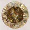 Round Diamond Natural Fancy Brown 0.60 Carat I1 IGI Certificate