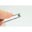 Round Shape Diamond Fancy Green Loose 0.43 Carat SI1