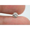 Loose Fancy Champagne Round Diamond 0.61 Carat SI1