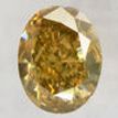 Oval Shape Diamond Fancy Brown 0.61 Carat VS2 IGI Certificate