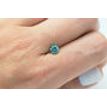 Loose Fancy Turquoise Round Diamond 0.70 Carat SI1