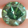 Round Cut Diamond Fancy Green Color 0.70 Carat VS2