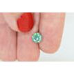 Green Diamond Loose Round Shape VS2 1.15 Carat