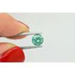 Green Diamond Loose Round Shape VS2 1.15 Carat