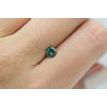 Loose Round Shape Diamond Fancy Green 0.59 Carat Enhanced VS2 Certified For Ring