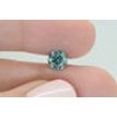 Round Diamond Fancy Green Loose 1.10 Carat VS1