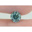 Round Diamond Fancy Green Loose 1.10 Carat VS1