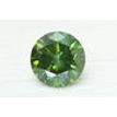 Round Diamond Fancy Green Color 2.04 Carat VS2