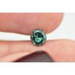 Loose Green Diamond Round Shaped Fancy Color 0.56 Carat SI1 Enhanced Certified