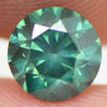 Loose Round Fancy Green Diamond 1.41 ct 