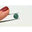 Loose Round Fancy Green Diamond 1.41 ct 
