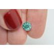 Loose Round Fancy Green Diamond 1.41 ct 