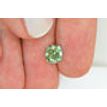 Cushion Cut Diamond Fancy Green Color 1.70 Carat SI1