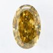 Oval Shaped Diamond Fancy Brown Color 0.66 Carat VS1 IGI Certificate