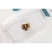 Round Diamond Natural Fancy Brown 0.66 Carat I1 IGI Certificate