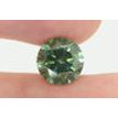 Round Cut Diamond Fancy Green 2.61 Carat VS2