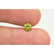 Round Diamond Fancy Olive Green SI1 0.72 Carat