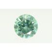 Round Shape Diamond Fancy Green Color VS2 1.52 Carat