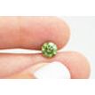 Fancy Green Round Cut Diamond 1.51 Carat VS2