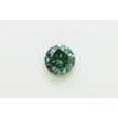 Loose Turquoise Diamond Fancy Color Round Cut Natural Enhanced 0.71 Carat I1