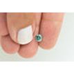 Loose Turquoise Diamond Fancy Color Round Cut Natural Enhanced 0.71 Carat I1