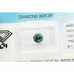 Round Cut Diamond Green Color SI1 IGI Certificate 1.03 Carat