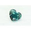 Heart Diamond Fancy Turquoise Color 0.75 Carat VVS2