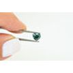 Heart Diamond Fancy Turquoise Color 0.75 Carat VVS2