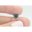 Heart Shape Diamond Fancy Green Color 1.08 Carat VS2