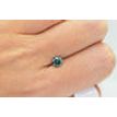Loose Round Shape Fancy Green Diamond 0.72 Carat SI1
