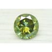 Round Shape Diamond Fancy Green Color Loose 1.30 Carat VS1