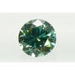 Round Diamond Fancy Green Color VS2 1.01 Carat